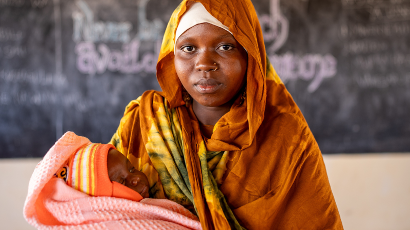 Hjälp i Kenya: "Jag vill ha ett bättre liv för mig och mitt barn"