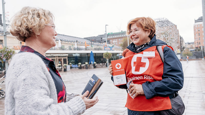 Hungerdagsinsamlingen år 2024 inbringade totalt 1,6 miljoner euro. 