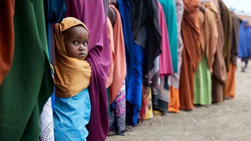 Finlands Röda Kors stöder mathjälp i Somalia via sin katastroffond – 1,6 miljoner barn under fem år lider av undernäring