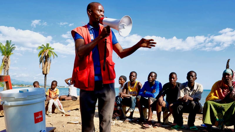 Finlands Röda Kors stöder arbetet mot ebola i Burundi