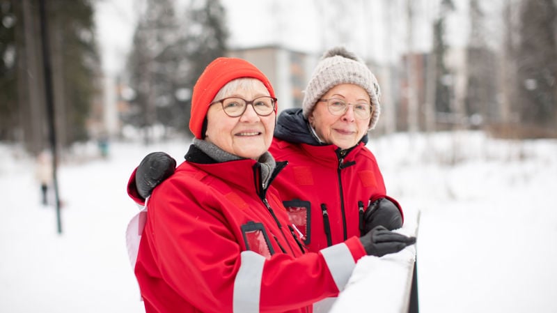 Med hjälpens kraft – Tuuli och Leena berättar om frivilligarbete