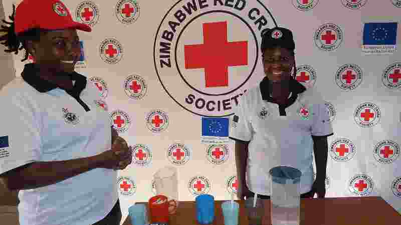 Röda Korset förebygger koleraepidemier i Zimbabwe